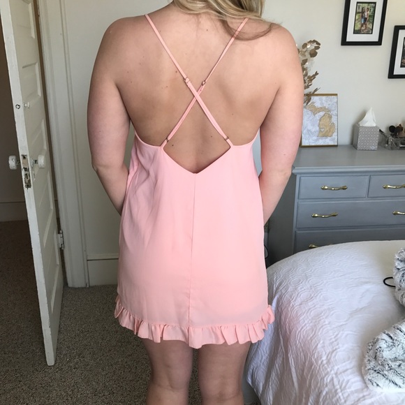 Pink Ruffled Sundress - Picture 2 of 7
